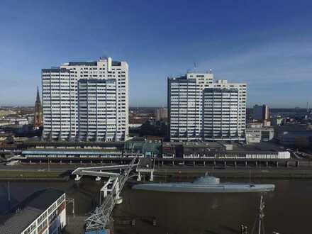 Hoch hinaus mit Blick auf die Weser