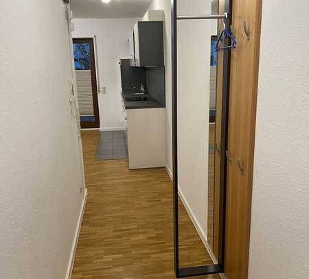 Helle 1,5-Zimmer-Terrassenwohnung mit EBK in Unterriexingen