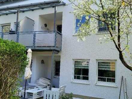 Geschmackvolle 1,5-Zimmer-EG-Wohnung mit gehobener Ausstattung, Terrasse und Garten in Kaufering