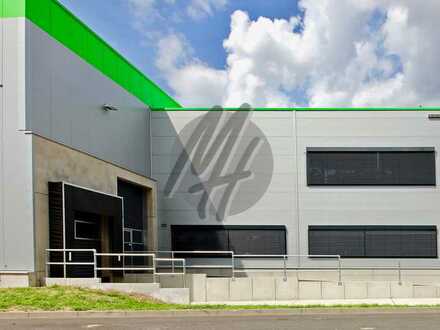 NEUBAU / ERSTBEZUG ✓ AB Q3-2024 ✓ Lager (300 m²) & Büro-/Mezzanine (100 m²)