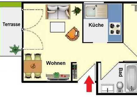 Schöne 2-Zimmer-Erdgeschoss-Wohnung!