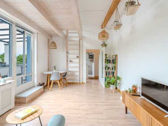 Moderne 2 Zimmerwohnung mit traumhafter Dachterrasse