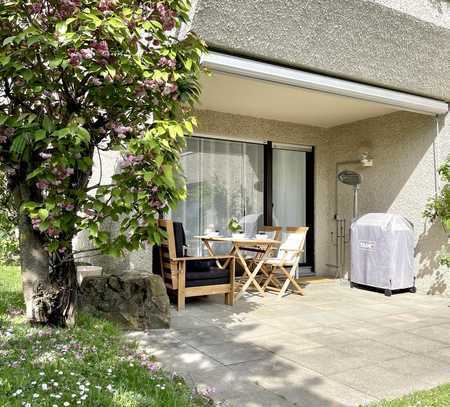 Moderne Wohnung in RT-Achalm mit eigenem Garten und besonderem Gefühl von eigenem Haus