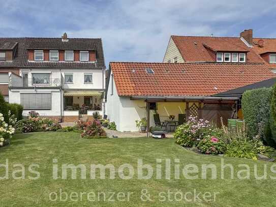 Großes Haus (DHH) in BS-Südstadt mit Gartenidylle - Wohnen und Arbeiten, Großfamilie oder...