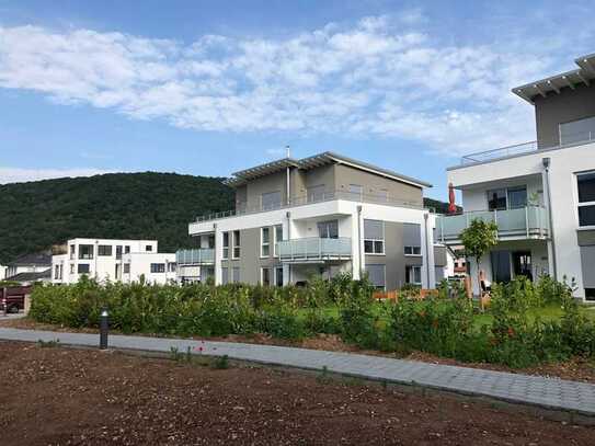 Stilvolle, neuwertige 3-Zimmer-Terrassenwohnung mit lux. Innenausstattung mit Balkon