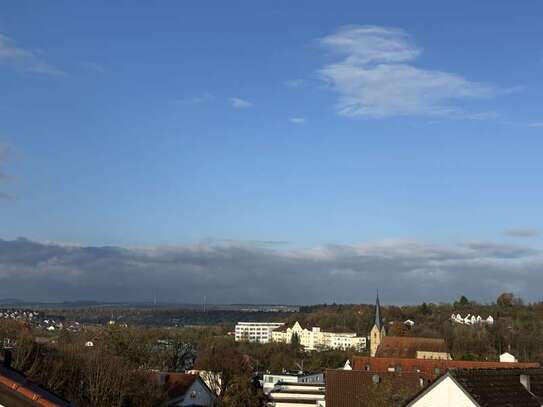 Modernes Wohnen mit traumhaftem Panoramablick über Marbach- Erstbezug!