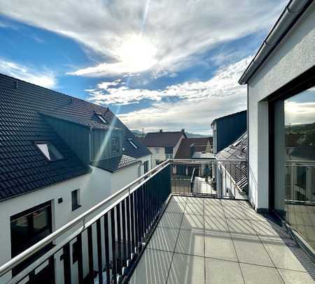 Neubau -Traumhafte 4,5 Zimmer Maisonette-Wohnung mit großer Terrasse & gehobener Innenausstattung