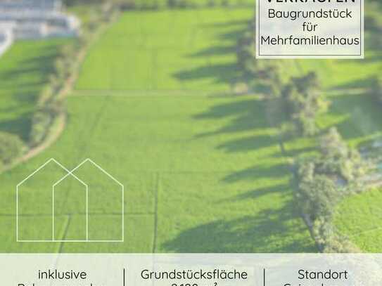 Baugrundstück für Mehrfamilienhaus in Geisenhausen / über 3100m² Geschossfläche