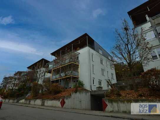 Neuwertige Obergeschosswohnung am Fuße des Schnarrenberges mit TG-Stellplatz