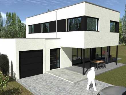 ***Schlüsselfertig*** freistehende Bauhausvilla am Godelsberg