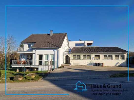 WOHNHAUS + WERKSTATT / HALLE im Mischgebiet von RT-Betzingen