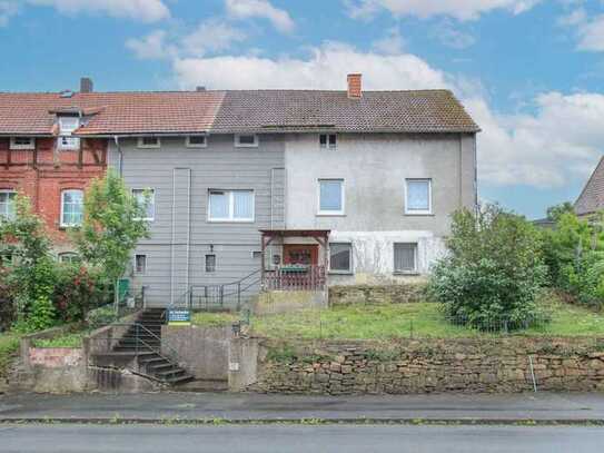 Heimwerker-Potential: Gestaltbare Doppelhaushälfte mit Garten und Carport in Wiensen