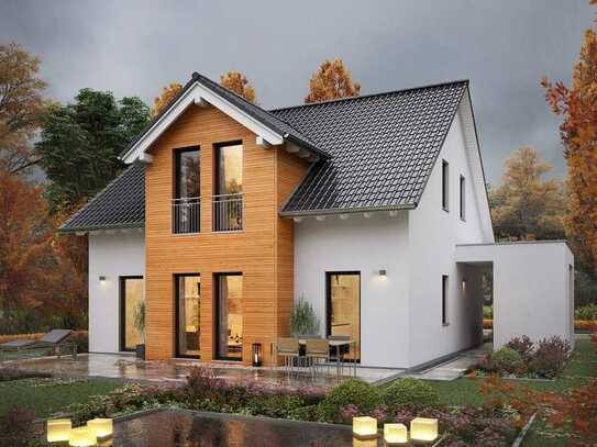 Euer Traumhaus mit PV Anlage für niedrige Energiekosten
