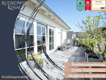 Moderne Penthousewohnung in guter Lage || Dachterrasse || Stellplatz