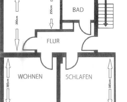 Gemütliche 2-Raum-Hochparterre-Wohnung in Jena