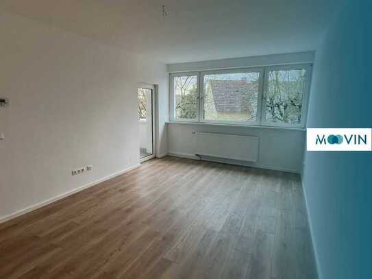 Modernisierte 3-Zimmer-Wohnung mit Balkon und Badewanne