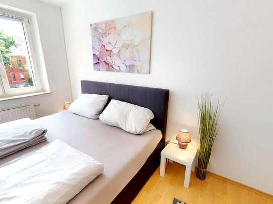 Ruhige & Gut geschnittene 3-Zimmer-Wohnung, großer Balkon, Leipzig-Südvorstadt