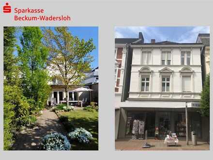 Besondere Immobilienofferte im Zentrum von Beckum - Top-Einfamilienhaus + Wohn-/Geschäftshaus