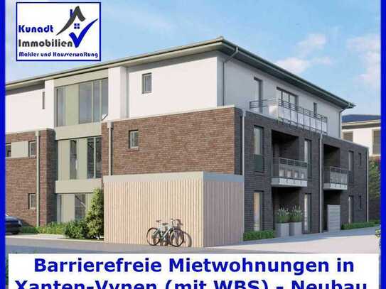 Mietwohnung mit WBS (2 Pers.) im barrierefreien Neubau