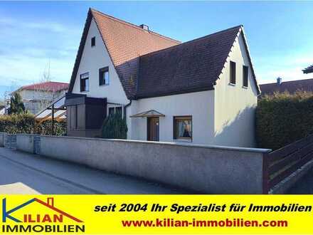 KILIAN IMMOBILIEN! EFH MIT ANBAU MIT 155 M² WFL + 581 M² GRUND IN TOP-LAGE VON REDNITZHEMBACH!