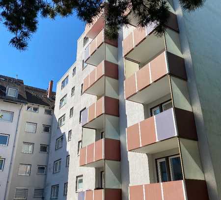 1-Zimmerwohnung in Burg mit Balkon