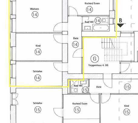 -I| City Appartements || Bezugsfreie & frischsanierte 3-Zi-Whg || Total Zentral |I-