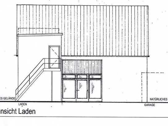 Weiterstadt Zentrum, uriger Laden in einer ehemaligen Scheune