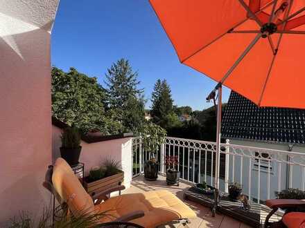 Sonnige Dachgeschoss-Maisonettewohnung mit Süd-Terrasse