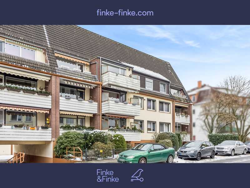 Etagenwohnung mit sonnigem Balkon und Garage in toller Wohnlage
