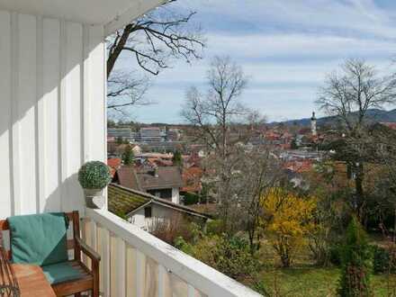 Freier Blick über Bad Tölz