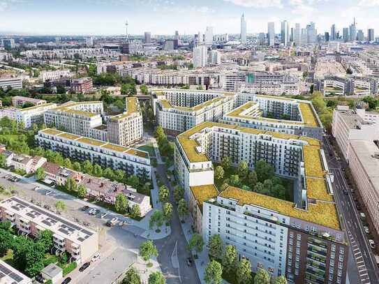 Modern - zentrale Lage - FRANKY! Schöne 2-Zi.-Wohnung mit Loggia, EBK, TG-Stellplatz!