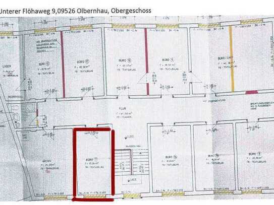 Preiswerter Büroraum in Olbernhau