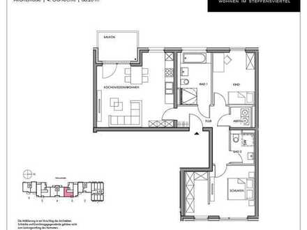Alfons und Augusta: Trendige 3 Zimmer Wohnung inklusive "Accessoires"