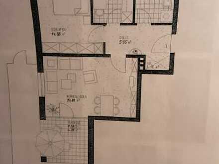 Zentral und ruhig: komfortable 2-Zimmer-Erdgeschosswohnung mit Terrasse Nähe City Galerie