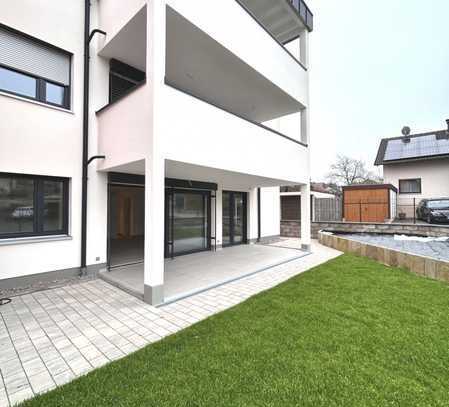 7151 - Neubau: Traumhafte 4-Zimmerwohnung mit Terrasse, Garten u. 2 Stellplätzen!