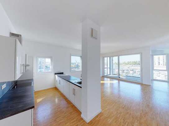 Moderne 3-Zimmer-Wohnung mit Balkon