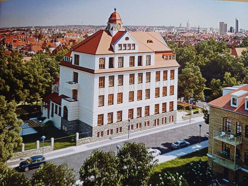 Luxuriöse 2-Zimmer Wohnung in Gohlis-Mitte, Leipzig (Bj. 1890, 2013 saniert)