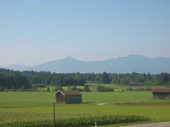 Idyllische Lage Terasse mit Bergblick