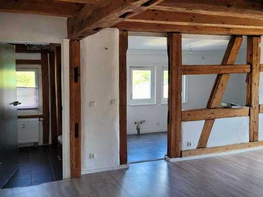 Helle modernesierte 4-Zimmer-Altbauwohnung mit mit großer Dachterasse in Oberndorf am Neckar