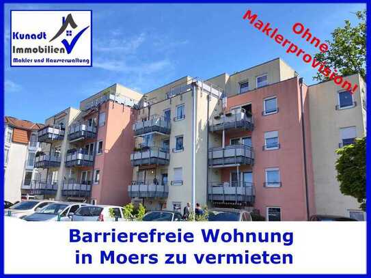 Barrierefreie Seniorenmietwohnung in Moers neben der AWO