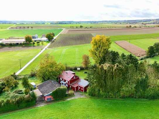 🏡🍀 EFH im Landhausstil, Pool, Sauna, Terrassen, Balkon, Scheune