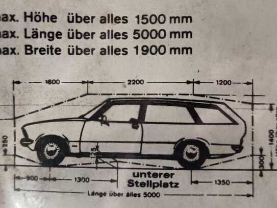 Duplex Tiefgaragen-Stellplatz