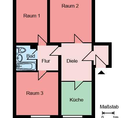 3-Zimmer-Wohnung in Iserlohn Hombruch