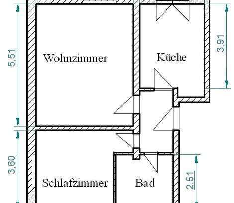 Großzügige Balkonwohnung ab SOFORT