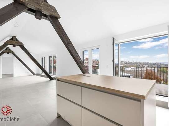 Exklusive Maisonette-Wohnung mit unvergleichlicher Aussicht