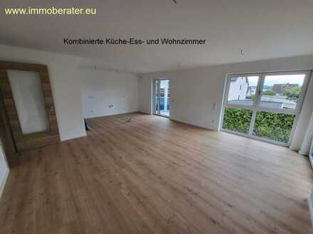 3-Zi-EG-Wohnung mit großer Terrasse und Balkon / WFL ca. 106 m² / exkl. Ausstattung / Förderung mögl