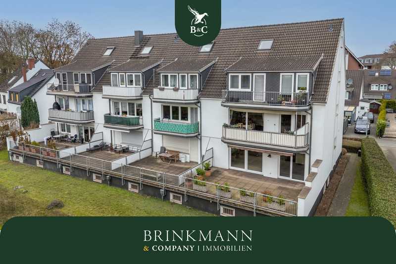 Burglesum - Attraktive Hochparterrewohnung mit großer Sonnenterrasse