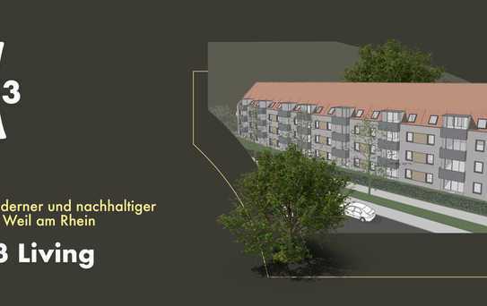 Attraktive Lage mit exzellenter Infrastruktur: Ein Wohngebäude mit 28 Wohneinheiten am Tüllinger Ber