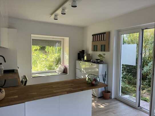 Maisonette Wohnung am Killesberg mit grossem Garten und offenem Kamin