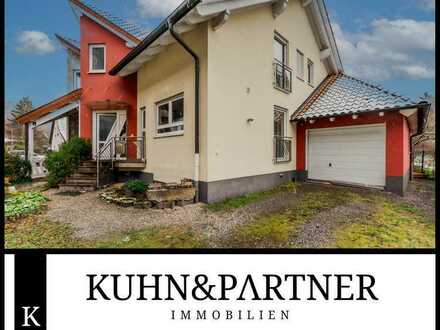 *Kuhn & Partner* Sofort frei - Attraktive Doppelhaushälfte mit Einliegerwohnung